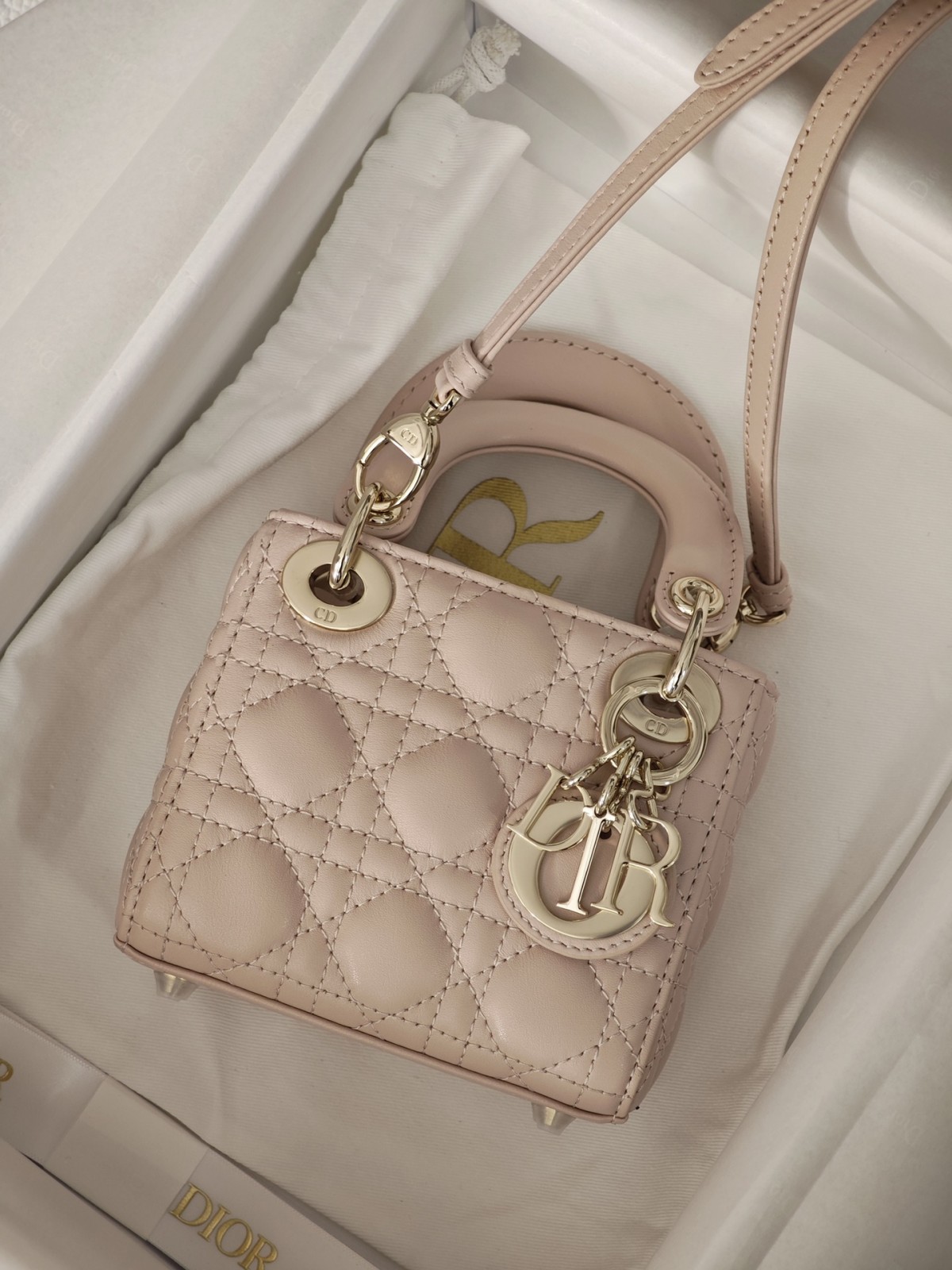 Shebag super replica Micro Lady Dior 12cm pink bag review(Sep 2025 updated)-Best Quality Fake designer Bag Review, Replica designer bag ru