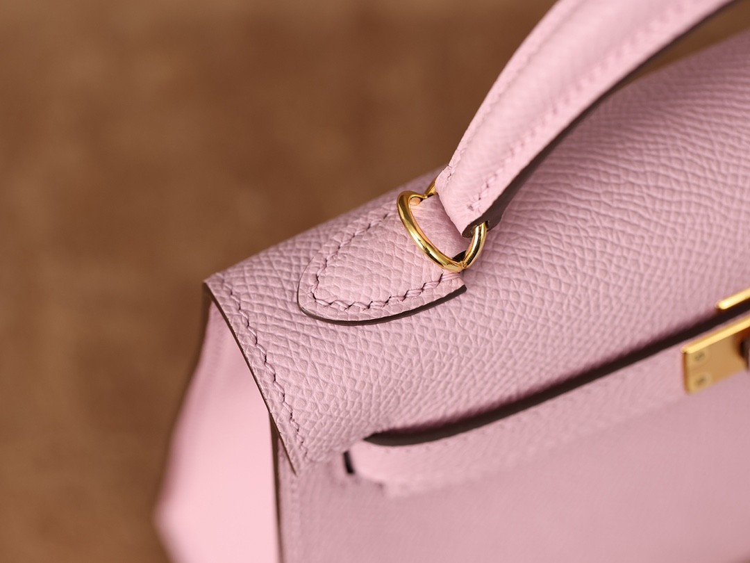 Shebag hand made Hermes Mini Kelly 2 in purple pink bag review(Sep 2025 updated)-Best Quality Fake designer Bag Review, Replica designer bag ru
