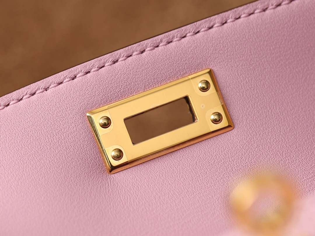 Shebag hand made Hermes Mini Kelly 2 in purple pink bag review(Sep 2025 updated)-Best Quality Fake designer Bag Review, Replica designer bag ru