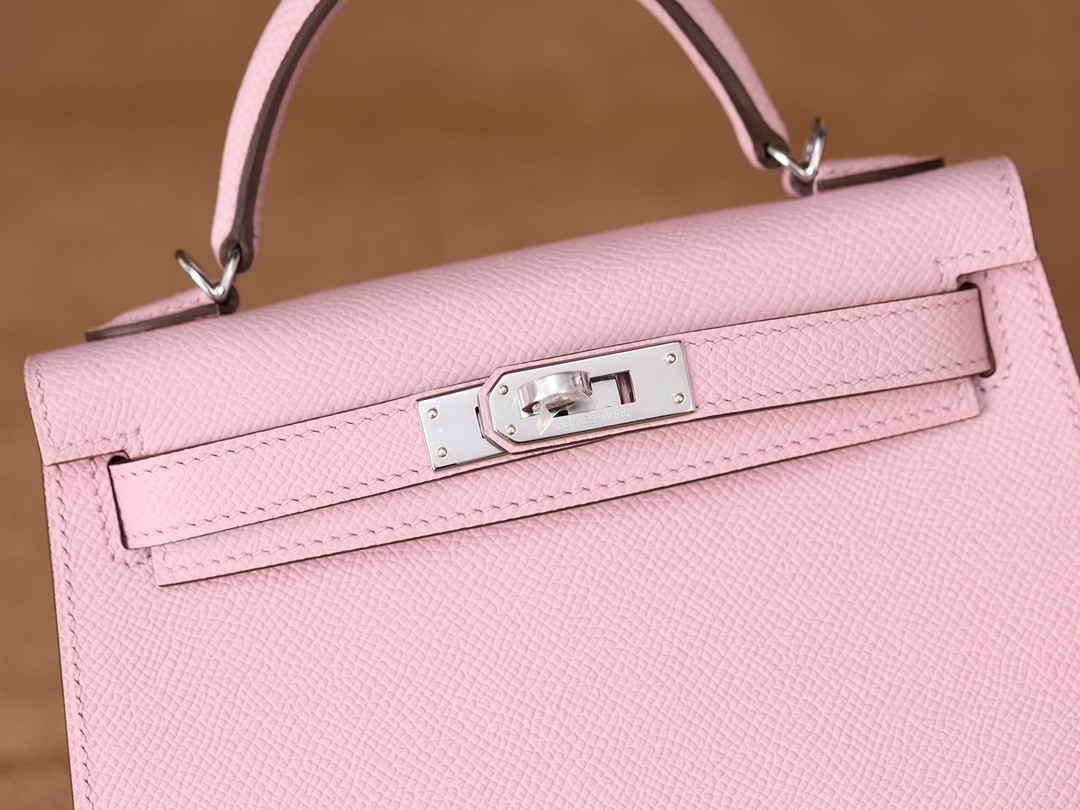 Shebag hand made Hermes Mini Kelly 2 in purple pink bag review(Sep 2025 updated)-Best Quality Fake designer Bag Review, Replica designer bag ru