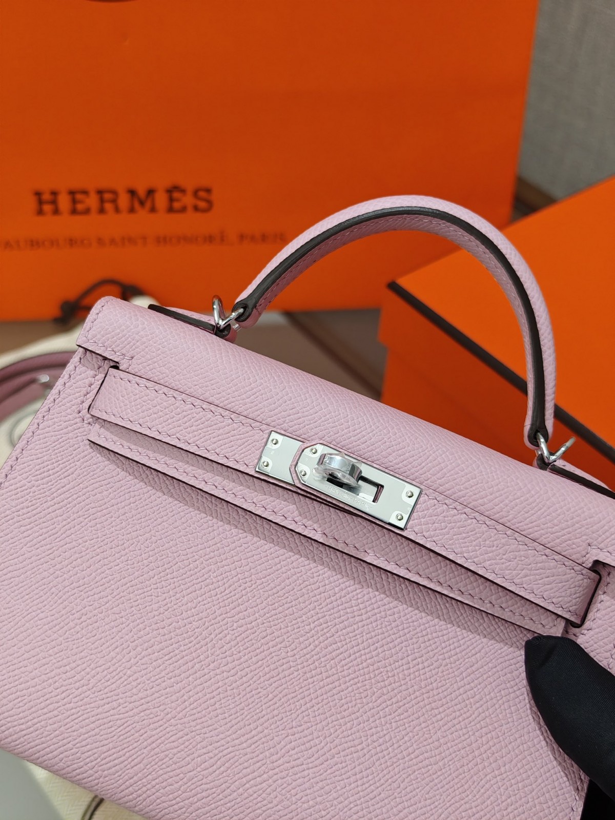 Shebag hand made Hermes Mini Kelly 2 in purple pink bag review(Sep 2025 updated)-Best Quality Fake designer Bag Review, Replica designer bag ru