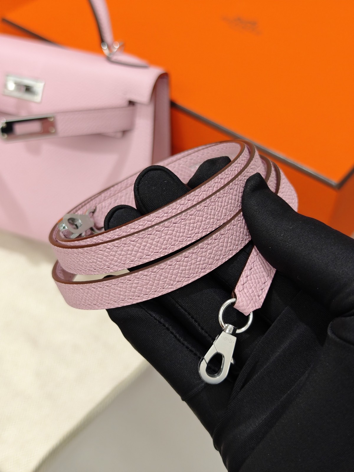 Shebag hand made Hermes Mini Kelly 2 in purple pink bag review(Sep 2025 updated)-Best Quality Fake designer Bag Review, Replica designer bag ru