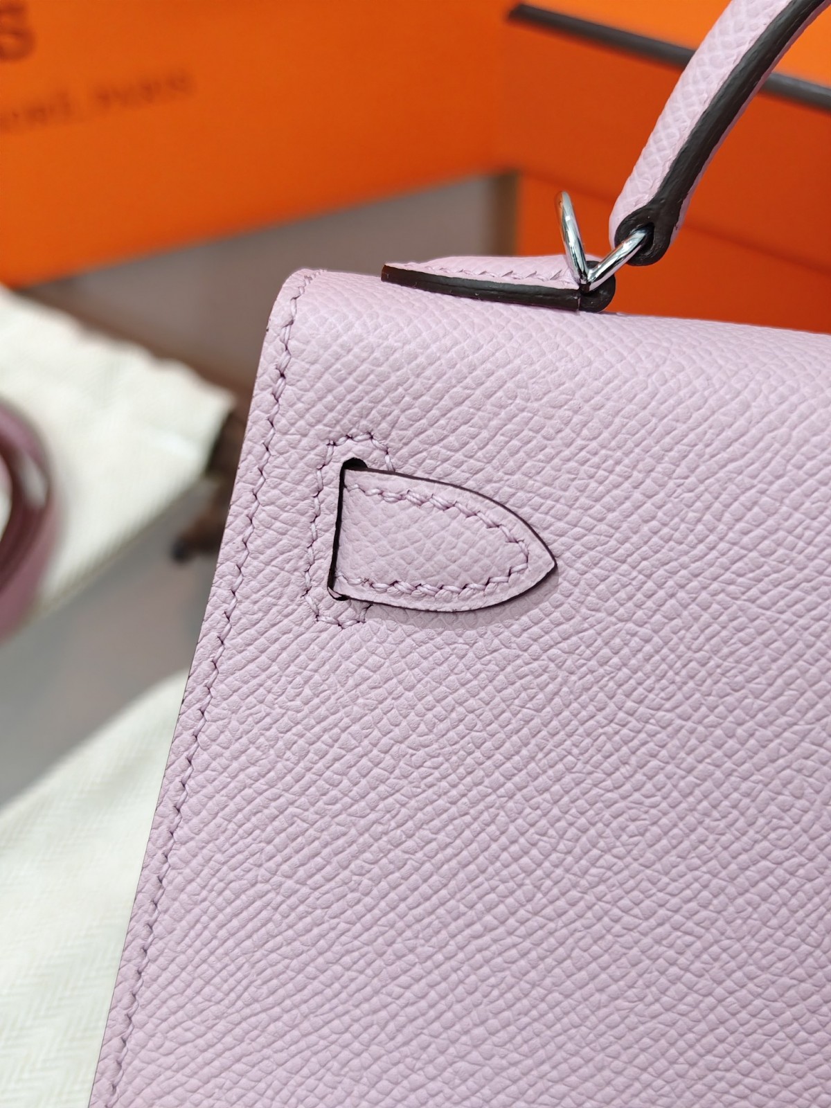 Shebag hand made Hermes Mini Kelly 2 in purple pink bag review(Sep 2025 updated)-Best Quality Fake designer Bag Review, Replica designer bag ru