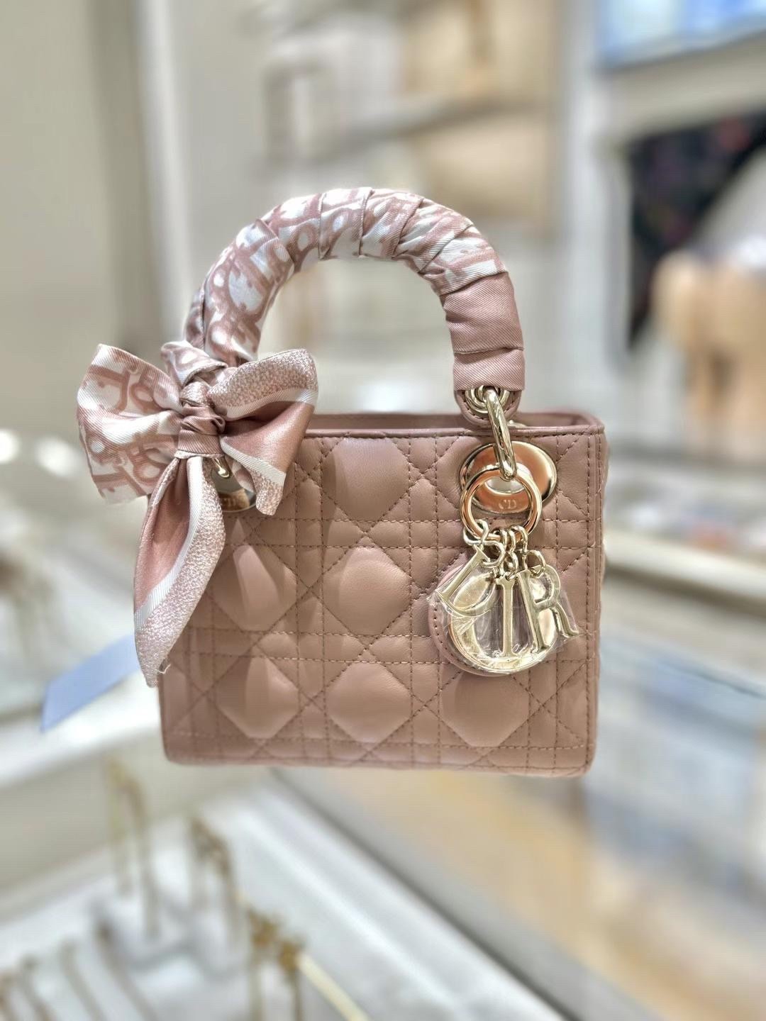 Shebag super replica Mini Lady Dior pink bag review(Sep 2025 updated)-Best Quality Fake designer Bag Review, Replica designer bag ru