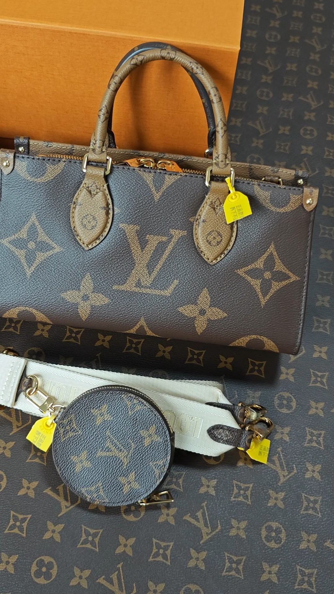 Shebag VS Authentic Louis Vuitton Onthego East west bag review(Oct 2025 updated)-Best Quality Fake designer Bag Review, Replica designer bag ru
