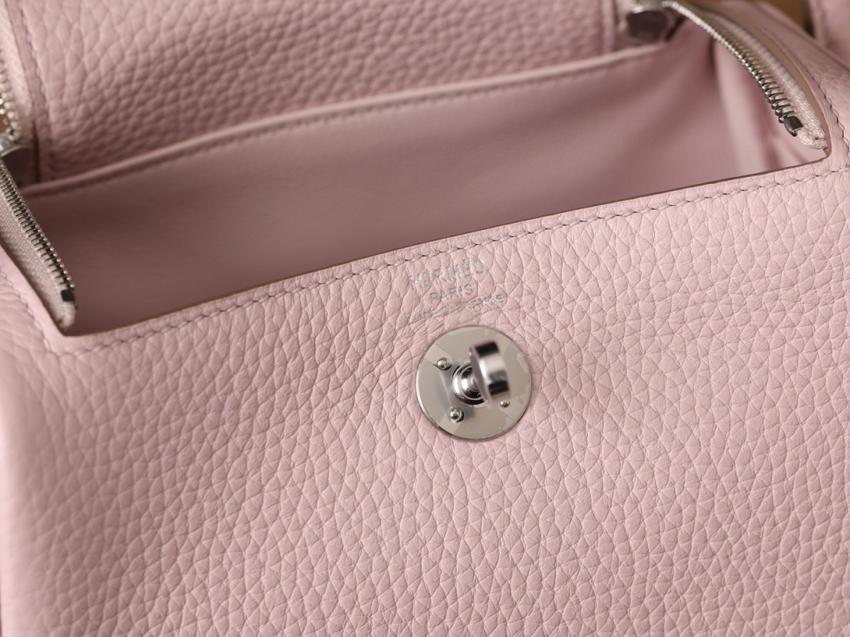 Shebag hand made Hermes Purple pink mini Lindy 19cm bag review(Oct 2025 updated)-Tayada ugu Fiican ee Louis Vuitton Boorsada Online Store, Bac naqshadeeye nuqul ah