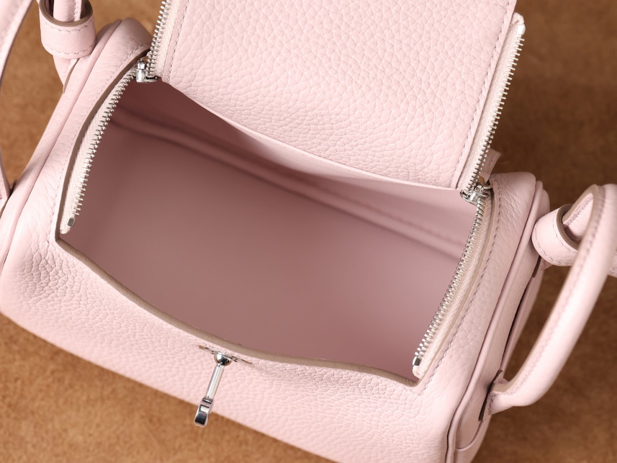 Shebag hand made Hermes Purple pink mini Lindy 19cm bag review(Oct 2025 updated)-Tayada ugu Fiican ee Louis Vuitton Boorsada Online Store, Bac naqshadeeye nuqul ah