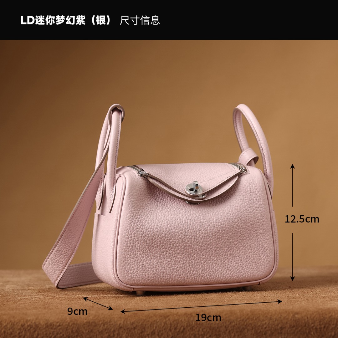 Shebag hand made Hermes Purple pink mini Lindy 19cm bag review(Oct 2025 updated)-Tayada ugu Fiican ee Louis Vuitton Boorsada Online Store, Bac naqshadeeye nuqul ah
