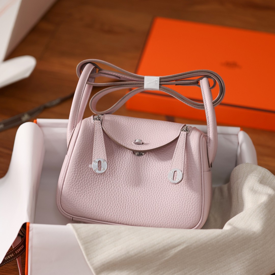 Shebag hand made Hermes Purple pink mini Lindy 19cm bag review(Oct 2025 updated)-Tayada ugu Fiican ee Louis Vuitton Boorsada Online Store, Bac naqshadeeye nuqul ah