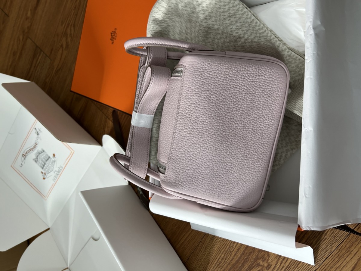 Shebag hand made Hermes Purple pink mini Lindy 19cm bag review(Oct 2025 updated)-Tayada ugu Fiican ee Louis Vuitton Boorsada Online Store, Bac naqshadeeye nuqul ah