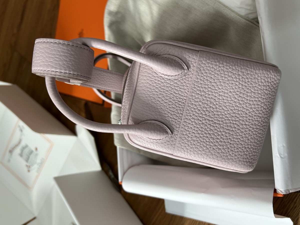Shebag hand made Hermes Purple pink mini Lindy 19cm bag review(Oct 2025 updated)-Tayada ugu Fiican ee Louis Vuitton Boorsada Online Store, Bac naqshadeeye nuqul ah