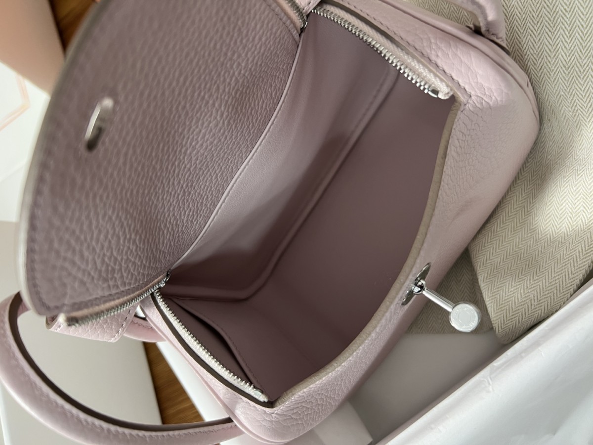 Shebag hand made Hermes Purple pink mini Lindy 19cm bag review(Oct 2025 updated)-Tayada ugu Fiican ee Louis Vuitton Boorsada Online Store, Bac naqshadeeye nuqul ah